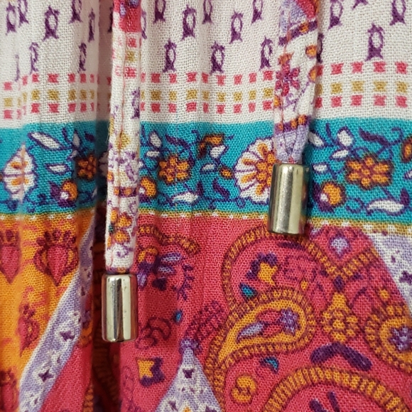 Boho Patterned Maxi Skirt - Picture 4 of 5